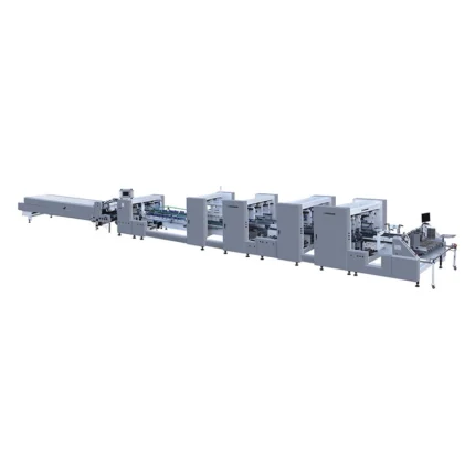 Automatic 4 & 6 Corner Folder Gluer Machine
