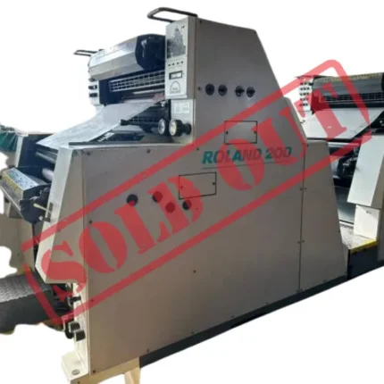 Man Roland 204 TOB ماكينة طباعة أوفست - 4 ألوان - 52*74 سم - 1991 (SOLD)