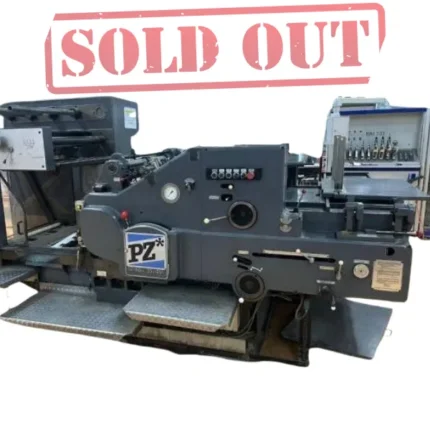 Steuer PZ90 ماكينة البصمة – 90 * 64 cm – 1991 (SOLD)