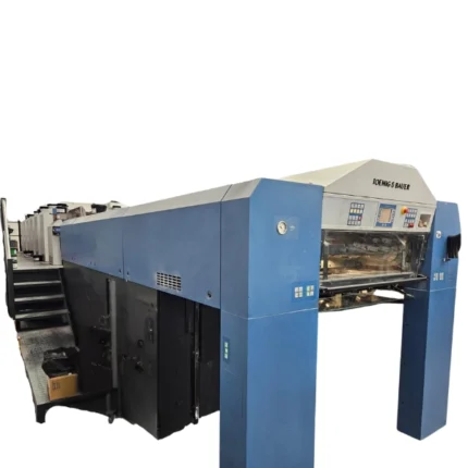 KBA Rapida 106-6+L ALV2 CX FAPC Offset Machine - 6 Colors - 106 cm - 2019