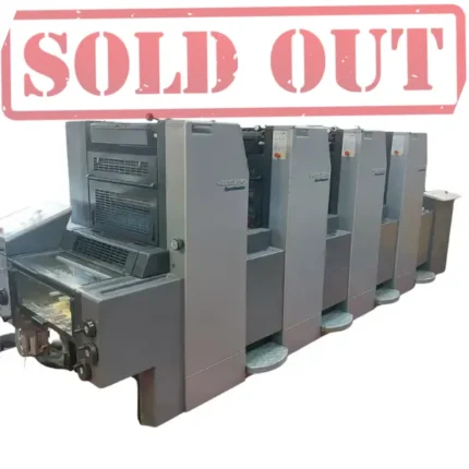 Heidelberg SM 52-4P3 Offset Machine - 4 Colors - 52 cm - 2002 (SOLD)