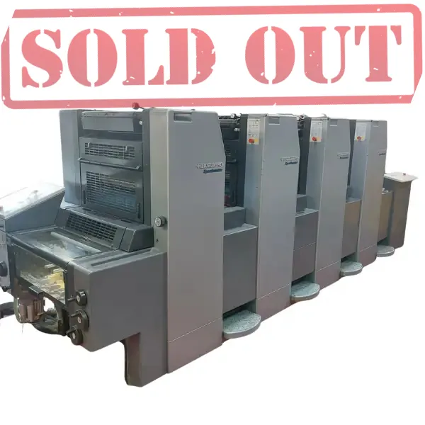 Heidelberg SM 52-4P3 Offset Machine - 4 Colors - 52 cm - 2002