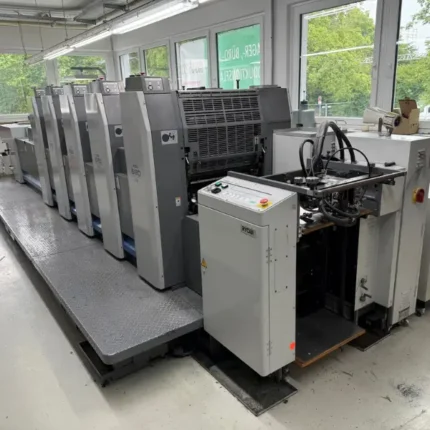 Ryobi 525 GX – ماكينة طباعة أوفست ٥ ألوان – سنة 2007