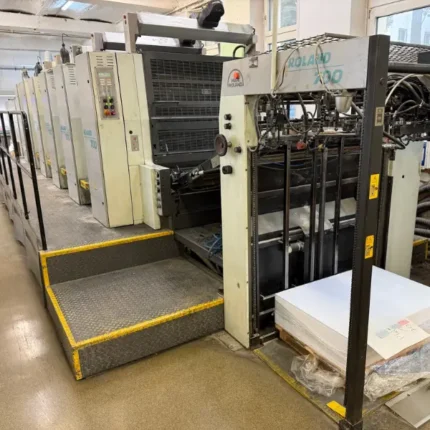 MAN Roland 706 3B – ماكينة طباعة أوفست 6 ألوان – سنة 2001