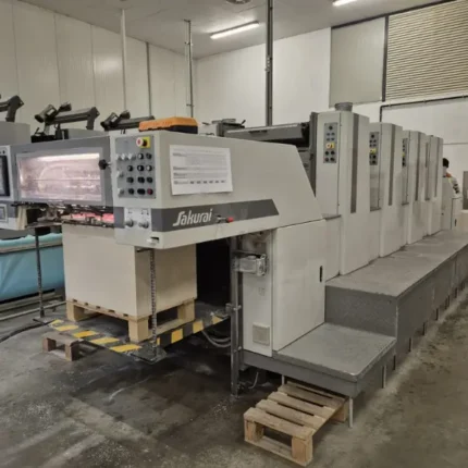 Sakurai Oliver 472ED 2 ماكينة طباعة أوفست - 4 ألوان - 2002