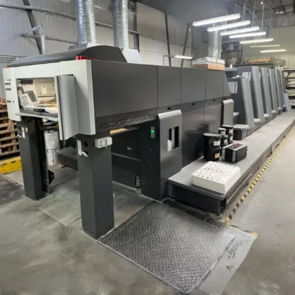 Heidelberg CD 74-5+LX-C ماكينة طباعة أوفست - 53*74 سم - 2004 - 5 ألوان مع وحدة ورنيش