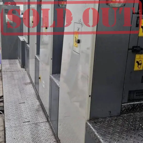 Komori Spica 429 P – 4 Colors – 53 × 74 cm – 2007 – Perfecting Offset Printing Machine (SOLD)
