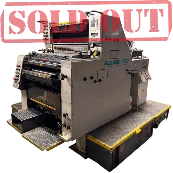 Manroland 202 TOB Offset Printing Machine – 1995 (SOLD)