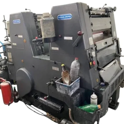 ماكينة هايدلبرج جي تي او ZP 46 | طباعة أوفست 2 لون بيرفكتور – مقاس 46×32 سم – موديل 1979