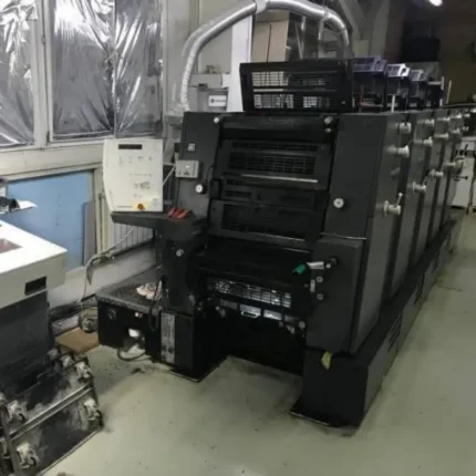 Heidelberg PM 52-5 Offset Printing Machine with LACO Varnish – 2002