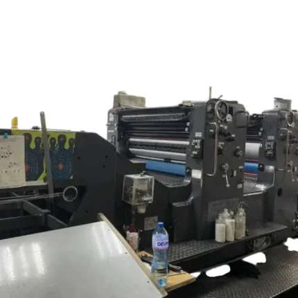 ماكينة هايدلبرج سبيدماستر 102 ZP أوفست 2 لون بميزة التقليب  – مقاس 72 × 102 سم – موديل 1976