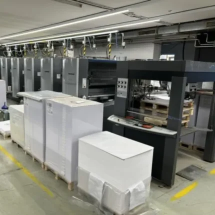 ماكينة هايدلبرج Speedmaster 102-8P | ماكينة أوفست 8 ألوان – موديل 2010