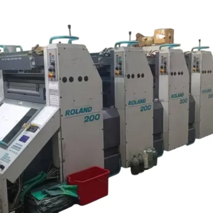 ماكينة مان رولاند 204 E OB | أوفست 4 ألوان – مقاس 74 × 52 سم – عداد 45 مليون – موديل 1999