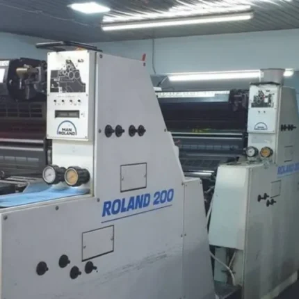 ماكينة مان رولاند  204 TOB | أوفست 4 ألوان – مقاس 74 × 52 سم – عداد 89 مليون – موديل 1991