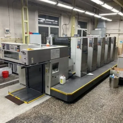 ماكينة مان رولاند 305 HOB | ماكينة أوفست شيت فيد 5 ألوان – مقاس 74 × 53 سم – موديل 1999