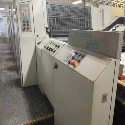 ماكينة مان رولاند 305 N | ماكينة أوفست شيت فيد 5 ألوان – مقاس 74 × 52 سم – موديل 2000