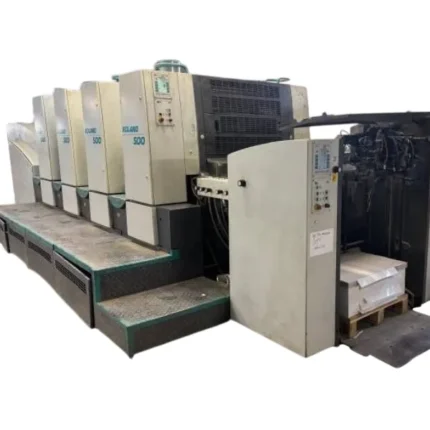 ماكينة مان رولاند 504 F | أوفست 4 ألوان – مقاس 74 × 59 سم – عداد 130 مليون – موديل 2000