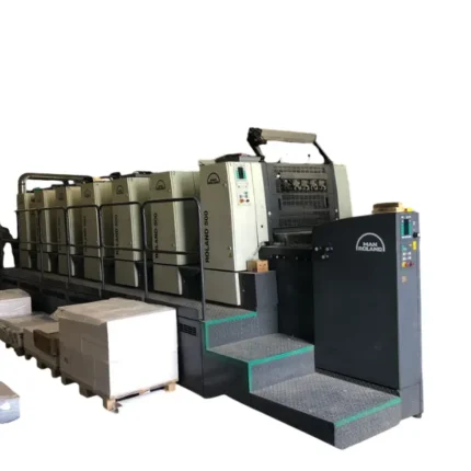 ماكينة مان رولاند R506 LV 6 ألوان مقاس 74 × 59 سم – موديل 2002 – UV Hybrid