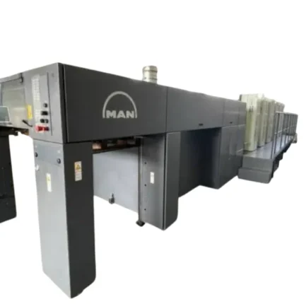 ماكينة مان رولاند R705 LV أوفست 5 ألوان مقاس 104 × 74 سم – موديل 2006 – مع وحدة طلاء