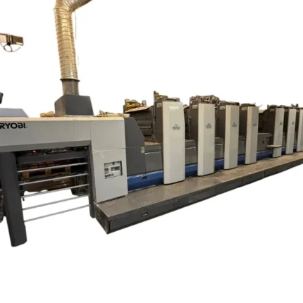 ماكينة Ryobi 928 | ماكينة أوفست شيت فيد 8 ألوان – مقاس كبير 640 × 920 مم – موديل 2013
