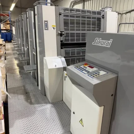 ماكينة ساكوراي Oliver 675SD | ماكينة أوفست 6 ألوان –موديل 2011