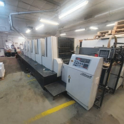 ماكينة Sakurai Oliver 572 ED II مع وحدة ورنيش | 5 ألوان + لاكير – موديل 2002