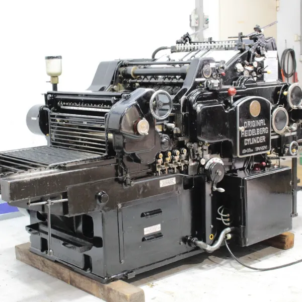 Heidelberg KSB Cylinder Die Cutting Machine – 57 × 40 cm – 1962
