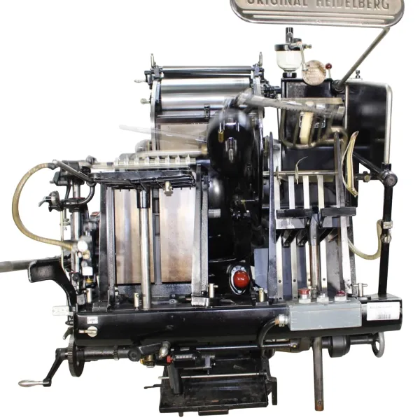 Heidelberg OHT Platen Press – 1964 – 26 × 38 cm
