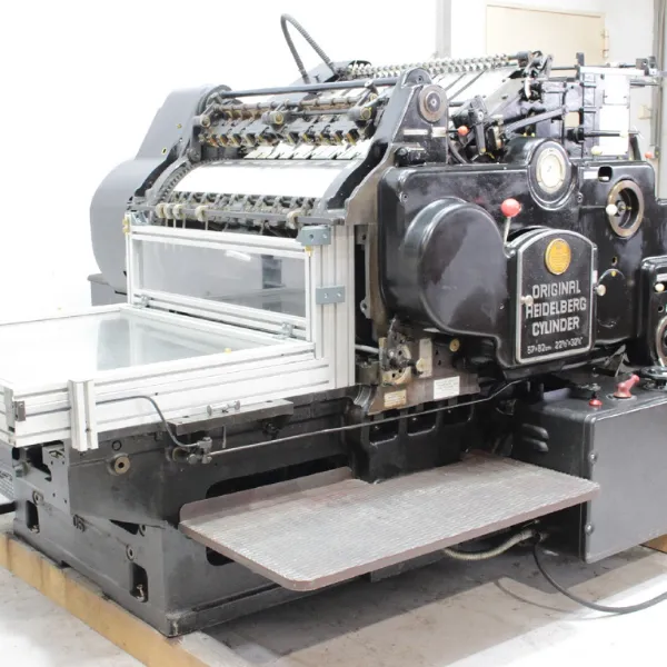 Heidelberg SBB Cylinder – 57 × 82 cm – 1969 (Overhauled 2025)