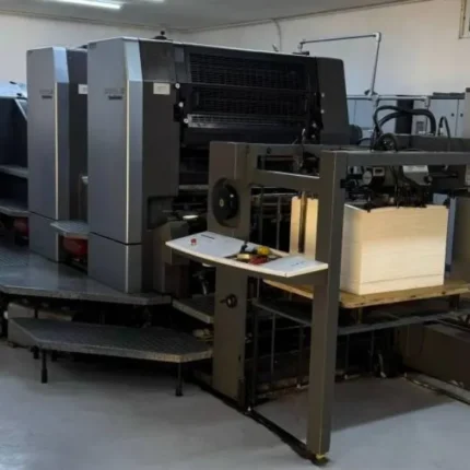 ماكينة هايدلبرج SM 102-2 P أوفست 2 لون مقاس 102 × 72 سم – موديل 2001