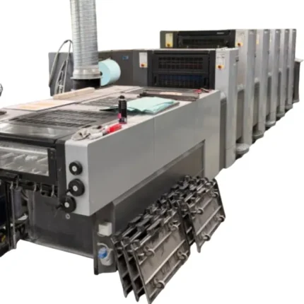 ماكينة هايدلبرج SM 52-5 LX Anicolor موديل 2009 – 5 لون + برج ورنيش مقاس 36×52 سم