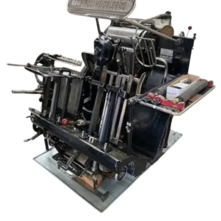 ماكينة هايدلبرج T | ماكينة بلادن داي كت وتكسير – مقاس 26 × 38 سم – موديل 1953