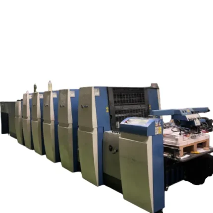 ماكينة KBA Rapida 75-4 L موديل 2008 – 4 لون + برج ورنيش مقاس 52×75 سم