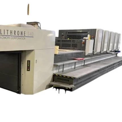 ماكينة كوموري LS 540 H+C |  5 ألوان مع ورنيش – مقاس 72 × 103 سم – موديل 2010