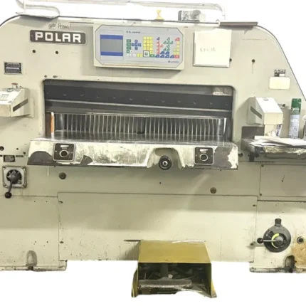 ماكينة بولار 107 ST – EG Control | ماكينة قص ورق هيدروليك – عرض قص 107 سم – موديل 1960