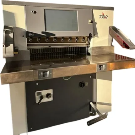 ماكينة بولار 80 NET | ماكينة قص ورق هيدروليك – عرض قص 80 سم – موديل 2015