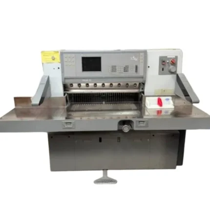 ماكينة بولار 92 E | ماكينة قص ورق هيدروليك – عرض قص 92 سم – موديل 2000