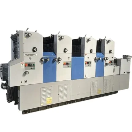 ماكينة ريوبي 3304 HA | 4 ألوان – مقاس 34 × 46 سم – موديل 2003