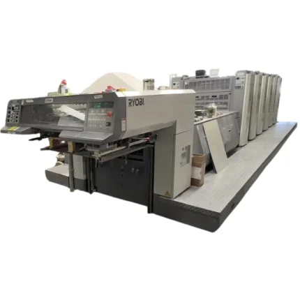 ماكينة ريوبي 755 XLW-E | ماكينة أوفست 5 ألوان مع ورنيش – مقاس 60 × 78 سم – موديل 2008