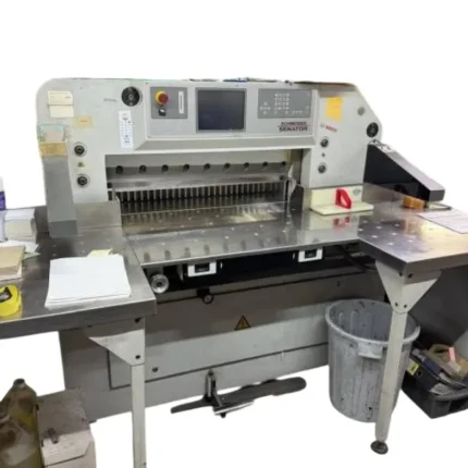 ماكينة Schneider Senator 92 | ماكينة قص ورق هيدروليك – عرض قص 92 سم – موديل 2007