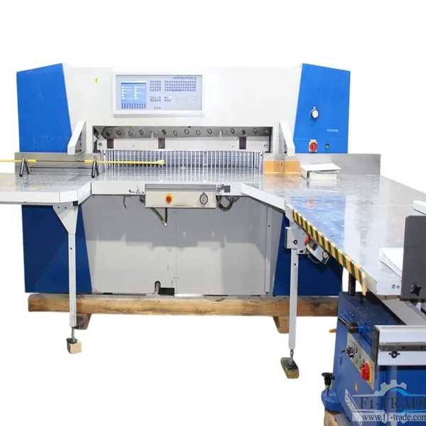 Wohlenberg 137 CUT-Tec Paper Cutting Machine 137 cm – 2002