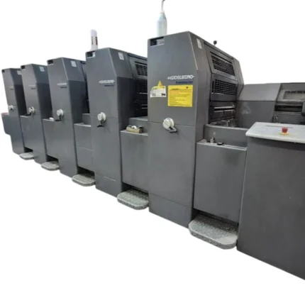 ماكينة هايدلبرج PM 52-5P3 | 5 لون مع قلب – مقاس 37 × 52 سم – موديل 2004