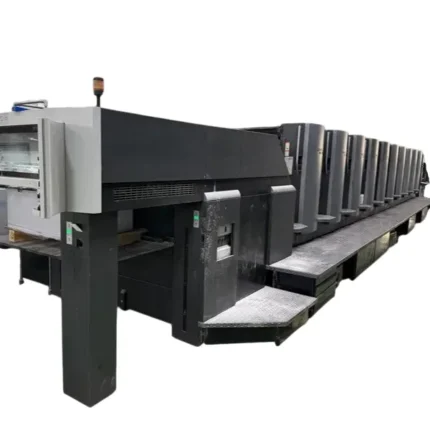 ماكينة هايدلبرج SM 102-10-P | 10 لون مع قلب (Perfector) – مقاس 72 × 102 سم – موديل 2007