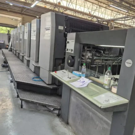 ماكينة هايدلبرج SM 102-8P | 8 لون مع قلب – مقاس 72 × 102 سم – موديل 1999