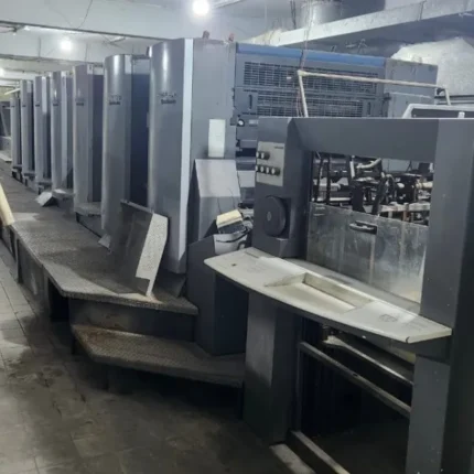 ماكينة هايدلبرج CD 102-6LX | 6 لون مع طلاء – مقاس 72 × 102 سم – موديل 2007