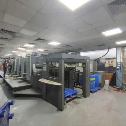 ماكينة هايدلبرج CD 102-6LX UV | 6 لون مع UV + طلاء – مقاس 72 × 102 سم – موديل 2007