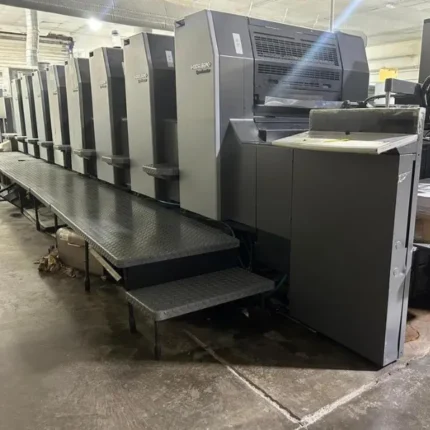 ماكينة هايدلبرج SM 74-8P | 8 لون مع قلب – مقاس 52 × 74 سم – موديل 2005