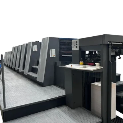 ماكينة هايدلبرج XL 75-6P Hybrid | 6 لون مع طلاء + UV Hybrid – مقاس F – موديل 2008