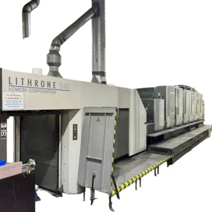Komori GL 640 C Hybrid UV Offset Printing Machine 74 × 104 cm – 2012