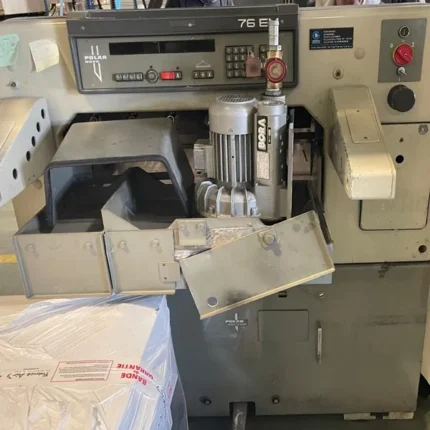 Polar 76 EM Paper Cutting Machine 76 cm – 1986